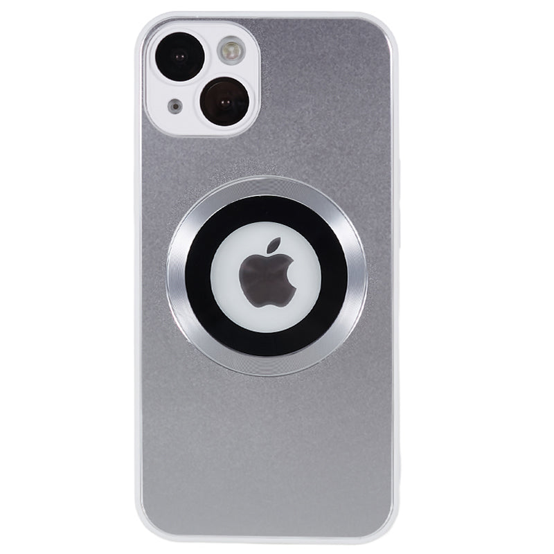 AG Matte Magnetic Case for iPhone 14 Logo View Aluminum Alloy Ring Soft TPU Phone Cover AG Matte Magnetic Case for iPhone 14 Logo View Aluminum Alloy Ring Soft TPU Phone Cover